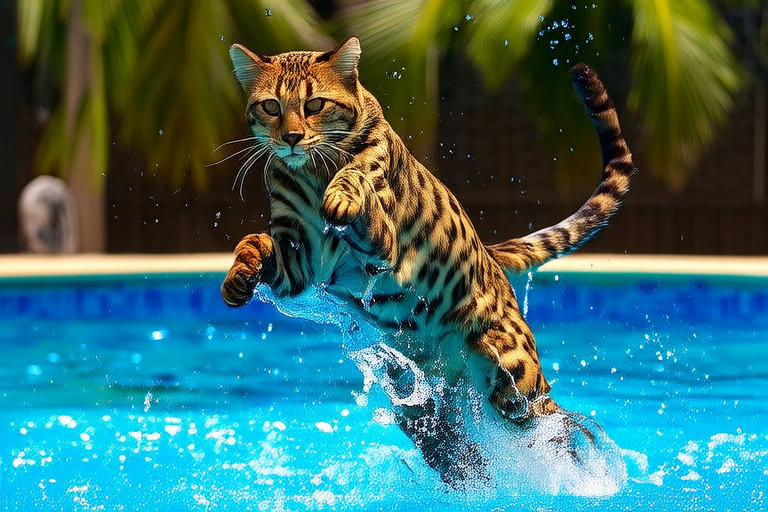 Adventures with a Bengal Cat: A Unique Pet Experience