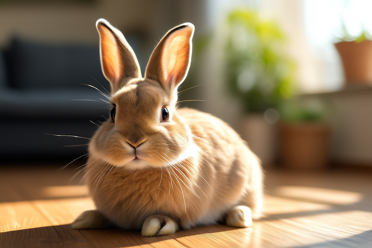 From Hopping to Flopping: Life with a Lovable Lop Rabbit