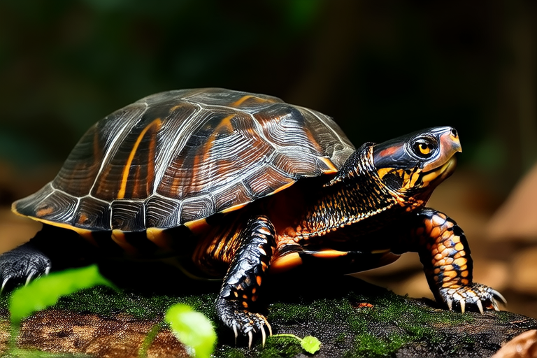 Meet the Three-Striped Box Turtle: A Shelled Wonder