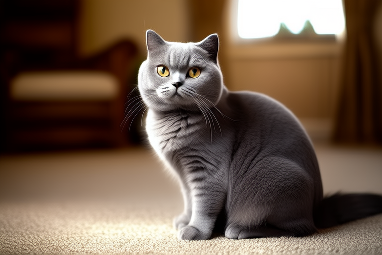 The Graceful British Shorthair Silver: Perfect for Families Looking for Affectionate Companions