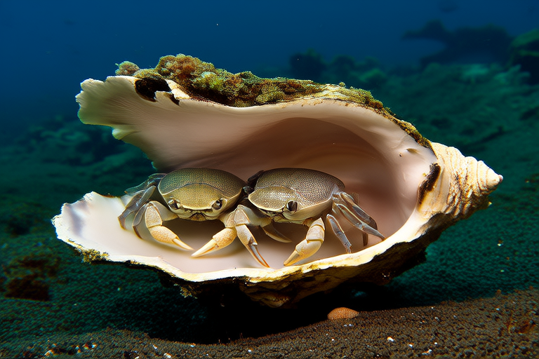 The Incredible Coexistence: Pea Crabs and Their Hosts