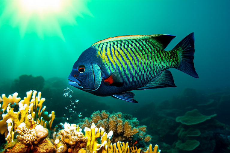 Underwater Architects: How Parrot Fish Shape Coral Reefs