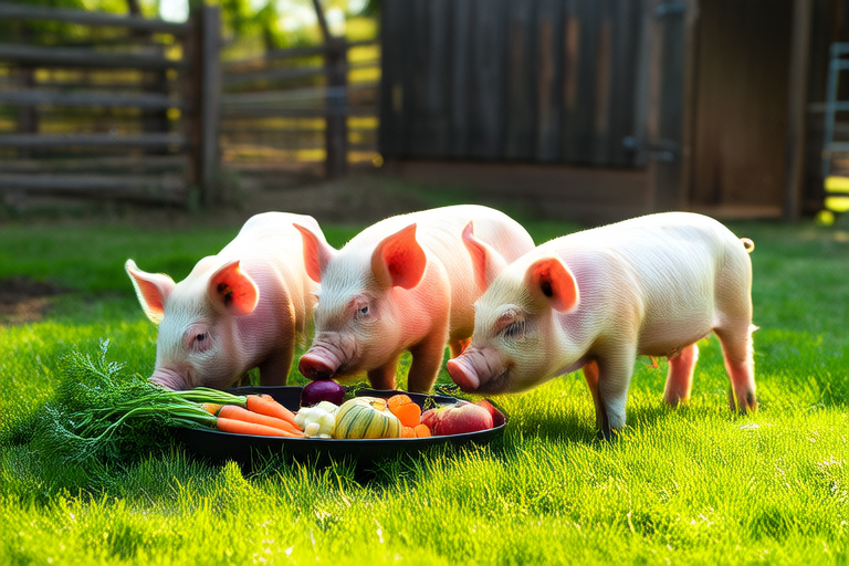 Mini Pigs: The Surprising Truth About Their Diet