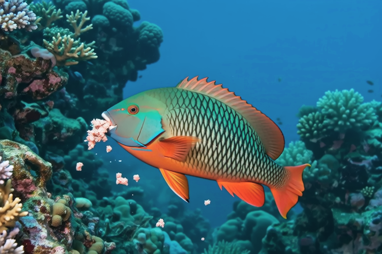 The Fascinating Eating Habits of Parrot Fish: From Corals to Sand