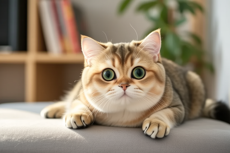 Life with a Golden British Shorthair: Joy and Fluff