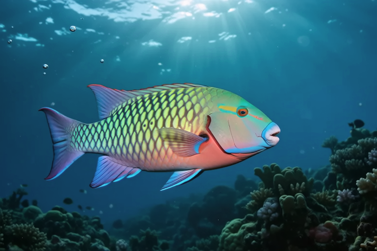 The Hidden Secrets Behind the Vibrant Colors of Parrot Fish